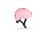 Casco infantil Scoot&ride S European Headform rosa