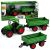 Tractor Agrícola Infantil con Remolque y Ruedas de Goma
