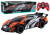 Coche Deportivo Control Remoto RC 1:10 Naranja hasta 25 km/h