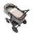 Saco Capazo + Colchoneta Rustic Beige 35x80x6 Cm - Cambrass
