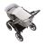 Saco Capazo + Colchoneta Linen Gris 35x80x6 Cm - Cambrass