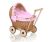 Cochecito de Muñeca My Sweet Baby Chiara - Natural con Ropa Rosa