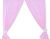 Cortinas para habitación de bebé My Sweet Baby - Corazones colgantes
