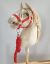 Set de Halter y Tether para Hobby Horse My Sweet Baby - Rojo