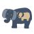 Rompecabezas de Madera Trixie - Sra. Elefante para Bebés