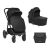 Carrito de bebé 2en1 Naya Negro Kikkaboo - Comodidad y Estilo