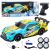 Coche Deportivo RC Control Remoto con Cuerpo Iluminado Turquesa