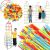 Blocks de Straws Kruzzel - Set de 408 Piezas para Niños