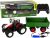 Tractor RC con Remolque 1:24 Rojo Verde