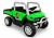 Coche eléctrico infantil Lean Cars GTS2299-H 24V 4x4 verde, vista frontal todoterreno