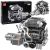 Bloques de Construcción Motor V8 con Caja de Cambios
