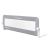 Barrera de cama Kikkaboo I am safe 120cm Gris - Seguridad Infantil