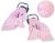 Manta doble cara para silla de coche My Sweet Baby - Elefantes Rosa