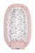 Nido de Bebé Reversible Velvet Twigs Rosa 80x45 – Cocoon Ajustable y Acolchado