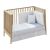 Jgo 2 Pcs.colcha I-v. Cuna 70 Vichy10 Celeste 70x140x3 Cm - Cambrass