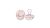Chupete de Silicona Bibs DE LUX Blossom 0-36 meses