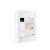 Cambiador de espuma viscoelástica Kikkaboo Airknit Blanco