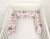 Bumper enrollable para cuna My Sweet Baby - Rosas Sepia
