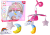 Carrusel de Cuna con Clip Universal y Pendientes de Peluche, Rosa