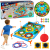Juego de habilidad 4 en 1 Lean toys con dianas y accesorios de lanzamiento