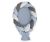 Braided Baby Nest 2 In 1 - Pastel Blue - Gray - Anthracite