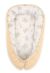 Baby Nest Double-sided Premium Cocoon For Infants Bobono- Rainbow Beige Bear/ Beige