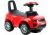 Correpasillos infantil Lean Cars rojo, vista frontal con volante y luces