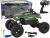 Coche Teledirigido R/C 2.4 GHz Escala 1:18 Verde