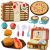 Set de Picnic Infantil con Alimentos y Accesorios 33 piezas