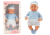 Muñeca Bebé 46 cm con Chupete y Gorra Azul
