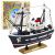 Modelo Decorativo de Barco de Pesca Flying Lady 24x23cm