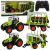 Tractor remolque forestal RC con funciones de control remoto