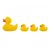 Juguetes de baño Akuku - Patitos de goma (4 piezas)