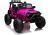 Coche Eléctrico Jeep JC666 Rosa