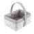 Cesta Canastilla 22.5x29x29 Cm Ardi Gris - Cambrass
