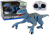 Dinosaurio Velociraptor Control Remoto Azul