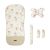 Set Deluxe Silla Paseo Muselina Oca y Ratón Cojín