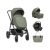 Carrito de bebé 3en1 Kikkaboo Modena Verde Militar