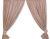 Cortinas para habitación de bebé My Sweet Baby - Corazones colgantes