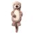 Babyono Otter Maggie - Peluche para bebés con sonajero