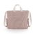 Bolso maternal Pack Taylor Cambrass color rosa vichy, vista frontal