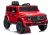 Coche eléctrico infantil Mercedes G 4x4 rojo Lean Cars con tracción total, vista frontal