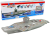 Portaaviones de Lean Toys con jets y luces en acción