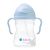 Botella B.box con pajita color bubblegum, ideal para niños.
