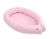 2-in-1- Baby Nest Quilted - Snake Pillow Bumper - Pink