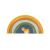 Arco iris de madera apilable Trixie - Juguete educativo