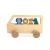 Autobús con animales de madera Trixie para bebé