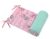 Protector Universal para Cuna My Sweet Baby - Búhos Rosa-Menta