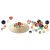 Juego de canicas con plato con 31 canicas - imagen 2