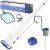 Kit mantenimiento limpiafondos con cesta y pértiga , Bestway 58237